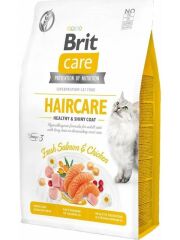 Brit Tahılsız Healthy & Shiny Coat Tavuk ve Somonlu Kedi Maması 2 kg