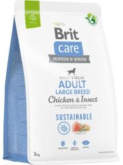 Brit Care Digest & Relax Tavuklu Larvalı Büyük Irk Yetişkin Köpek Maması 3 kg