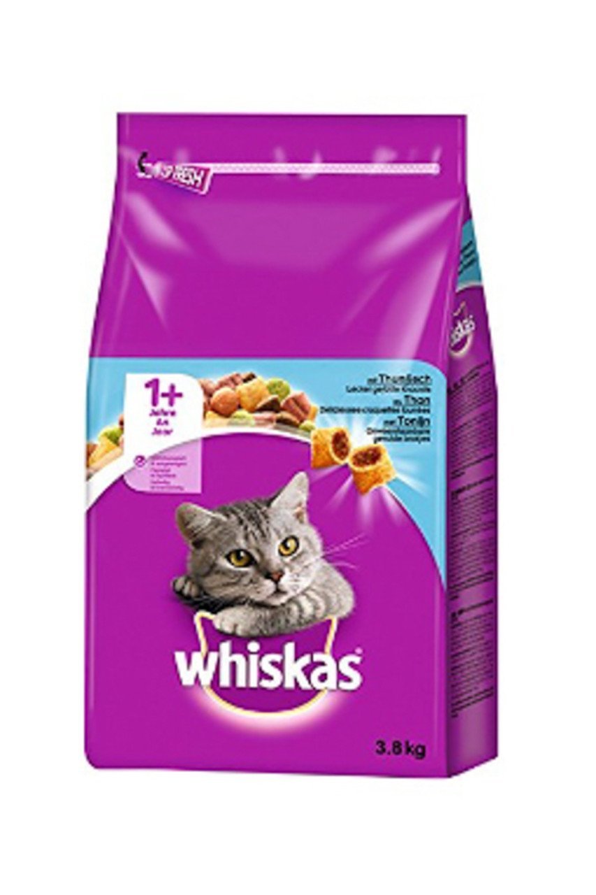 Whiskas Ton Balıklı Yetişkin Kuru Kedi Maması 3,8 Kg