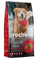 Prochoice Fit and Healthy Kuzu Etli ve Pirinçli  Yetişkin Köpek Maması 3 Kg