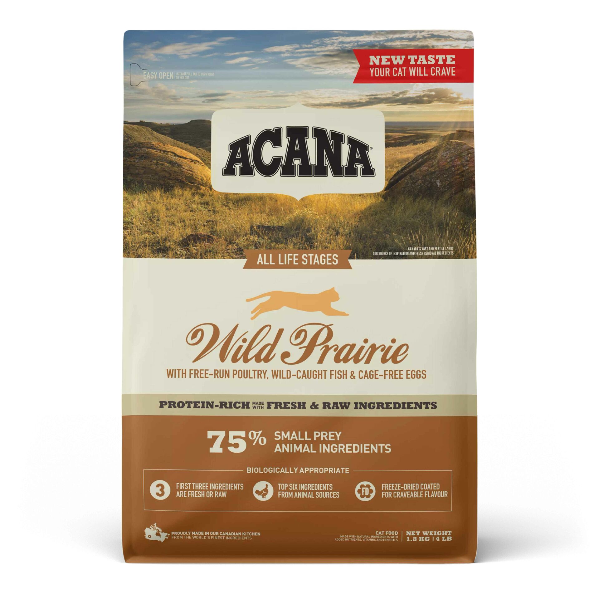 Wild Prairie Tahılsız Tavuklu Ve Balıklı Kedi Maması 1,8 Kg