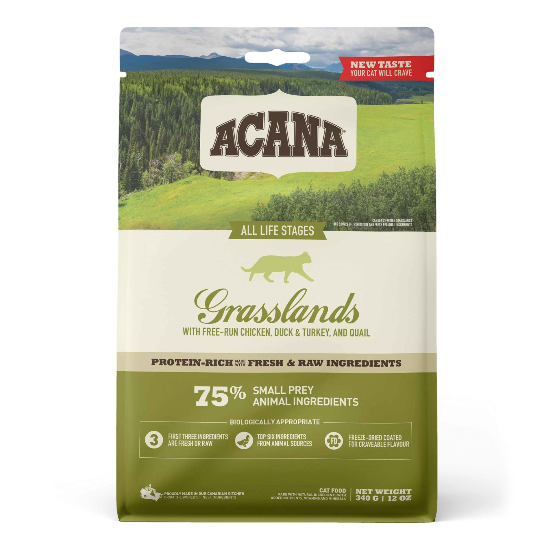 Acana Grasslands Kedi Maması 1,8kg - Tüm Irk Ve Yaşam Evreleri Için