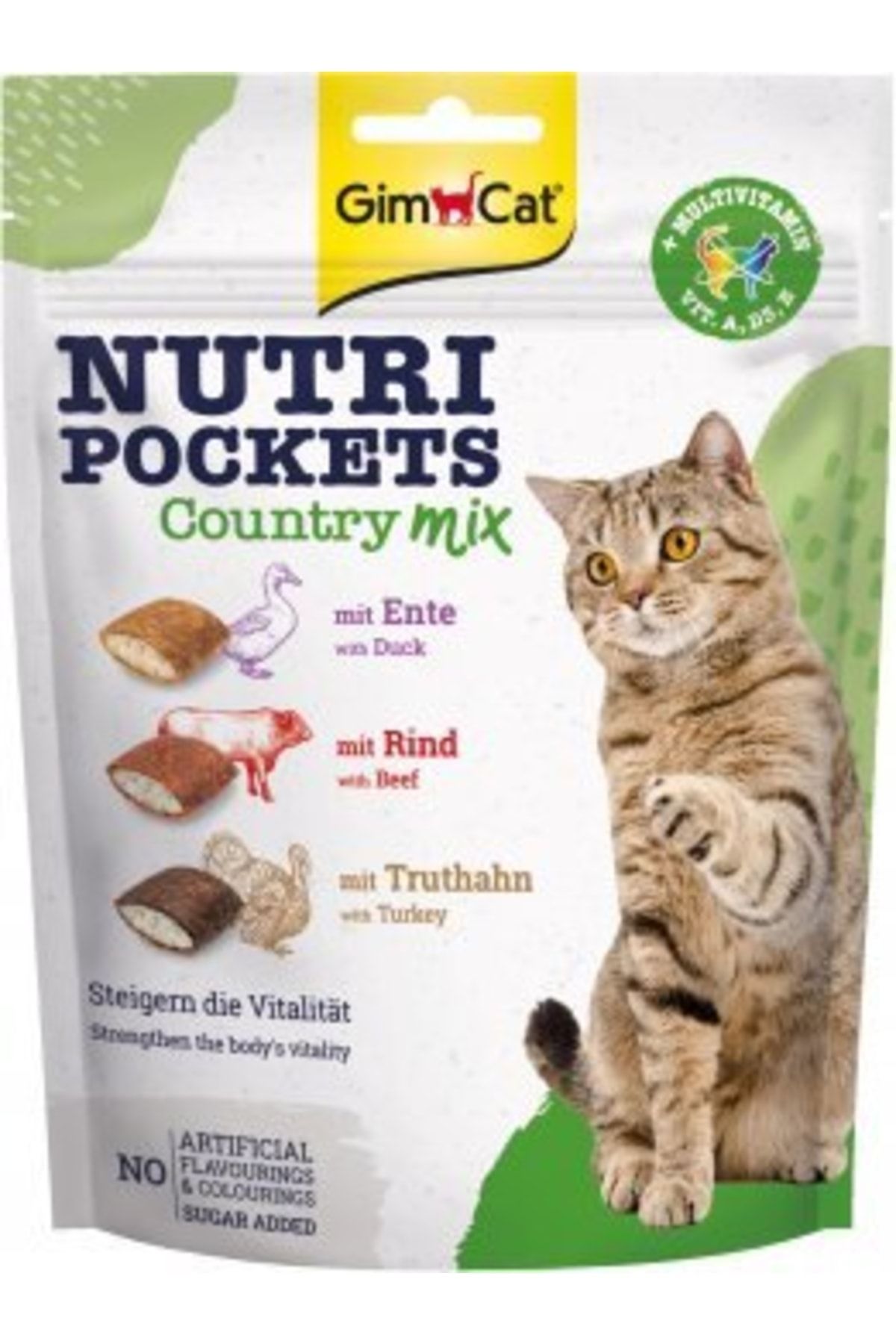 Gimcat Nutri Pockets Country Mix Kedi Ödülü 150 Gr