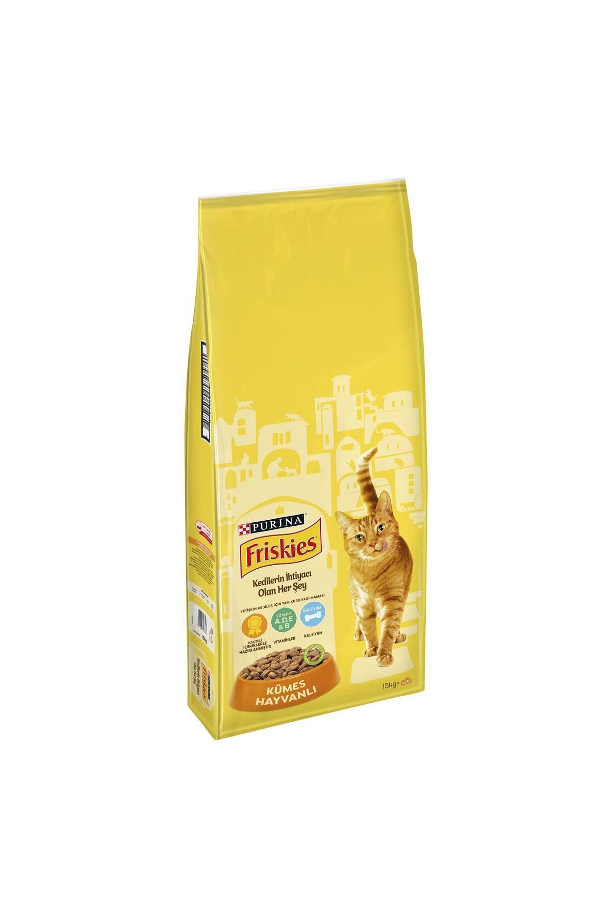 Friskies Kümes Hayvanlı Yetişkin Kedi Maması 15 Kg