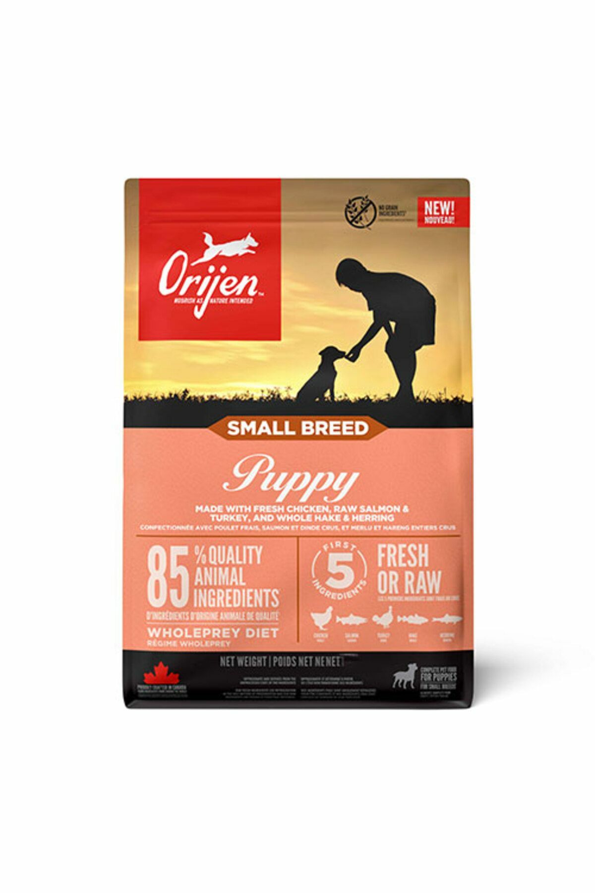 Orijen Puppy Small Breed Dog Food Küçük Irk Yavru Köpek Maması 1,8 Kg