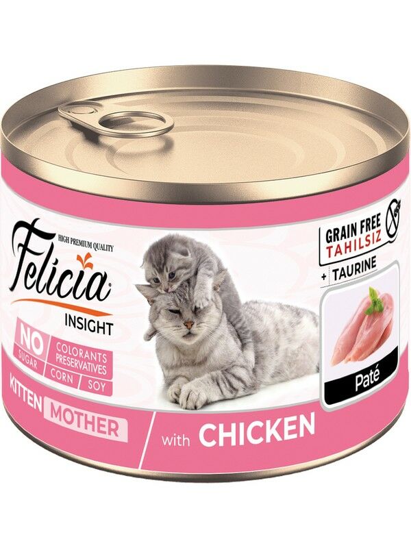 Felicia Anne ve Yavru Kedi Soft Konserve 200 gr