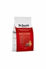 Dr.sacchi Premium Düşük Tahıllı Sığır Etli Yetişkin Kedi Maması 1,5 Kg
