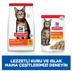 Hills Optimal Care Tavuklu Yetişkin Kedi Maması 3 Kg