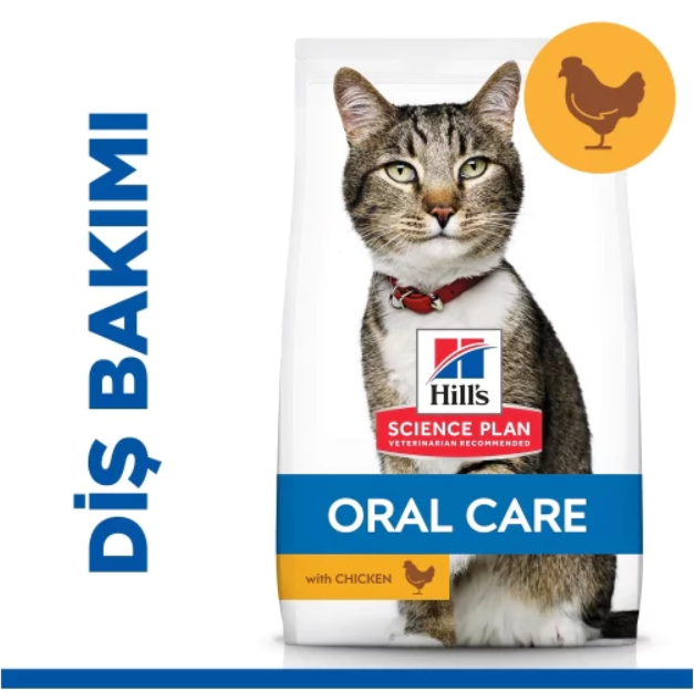 Hills oral care hot sale cat food 5kg