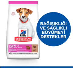 Hills Puppy Small Mini Küçük Irk Kuzulu Yavru Köpek Maması 1.5kg