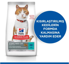 Hills Sterilised Ton Balıklı Kısırlaştırılmış Kedi Maması 10 kg