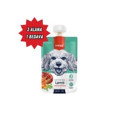 Wanpy Taze Kuzulu & Havuçlu Köpek Et Ezmesi 90 gr