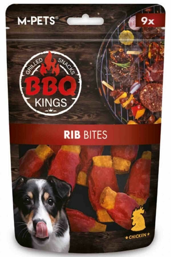 M-PETS BBQ KINGS RIB BITES CHICKEN ÖDÜL 115GR