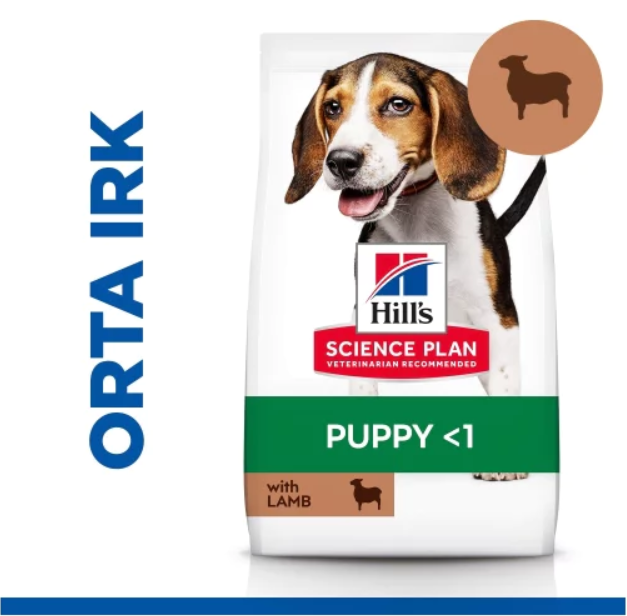 Hills Puppy Kuzu Etli ve Pirinçli Yavru Köpek Maması 14  kg