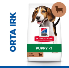 Hills Puppy Kuzu Etli ve Pirinçli Yavru Köpek Maması 14  kg