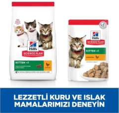 Hills Kitten Tavuklu Yavru Kedi Maması 3 kg