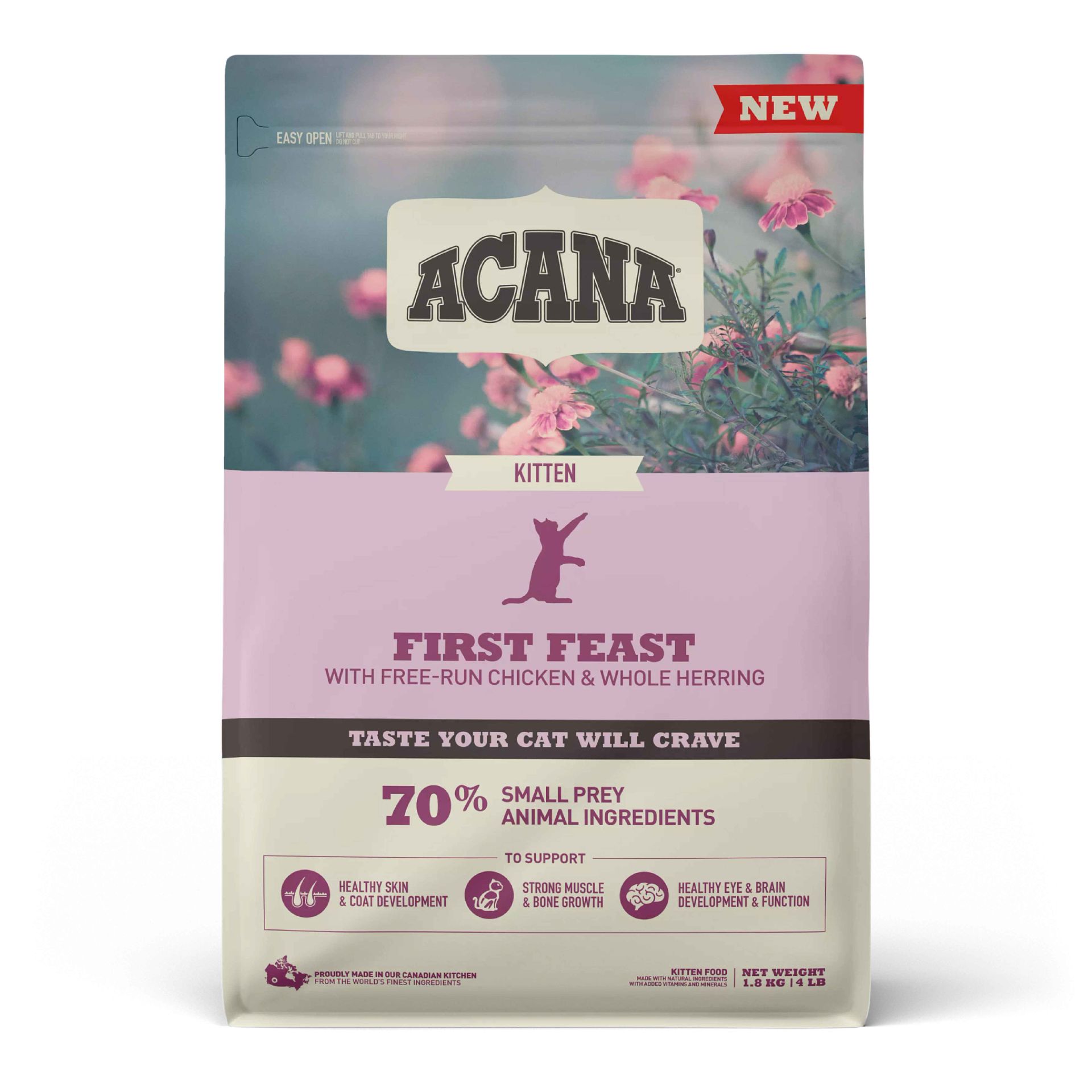 Acana First Feast Kitten Yavru Kedi Maması 1,8kg