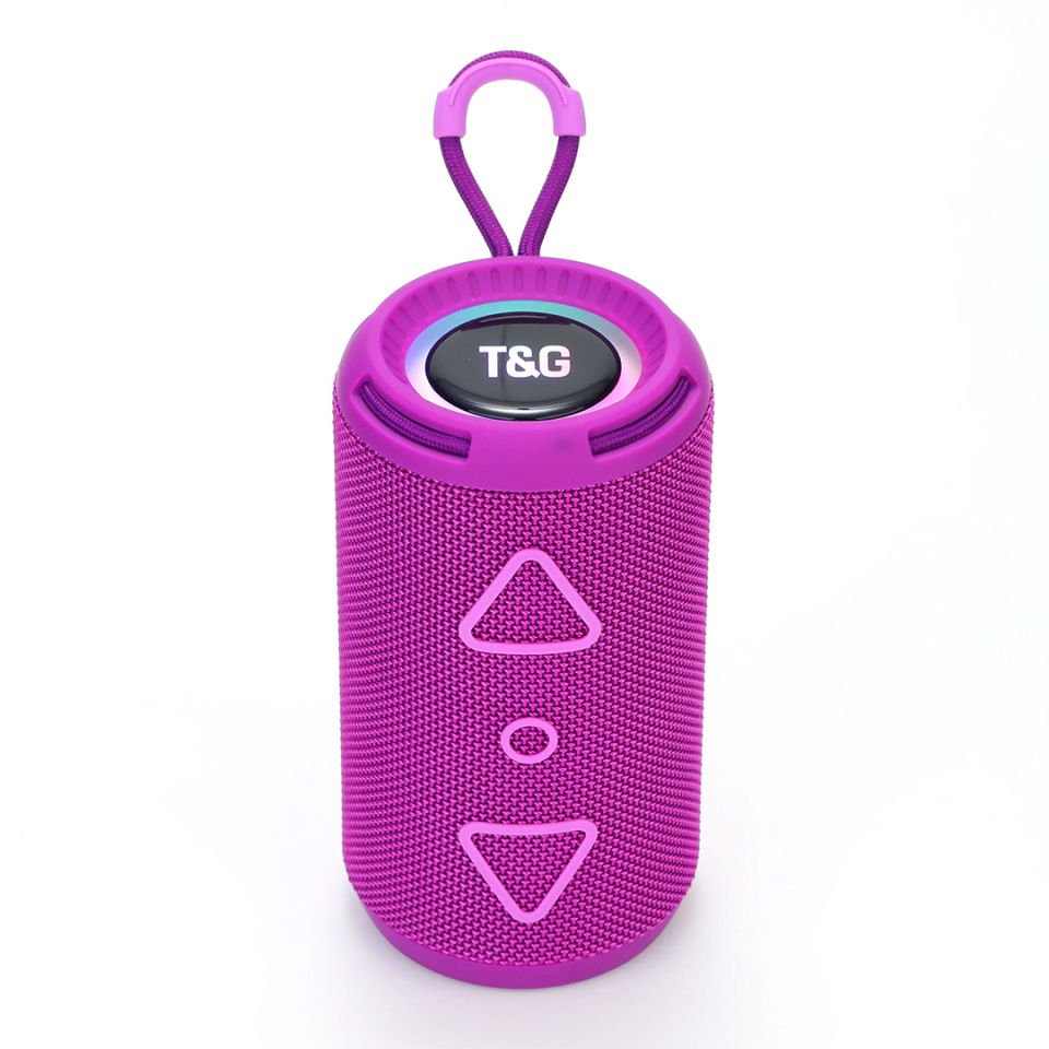 Tg TG656 Usb Sd Kart Fm Radyolu Bluetooth Destekli Taşınabilir Wireless Hoparlör Rgb Led Işıklı Ses Bombası Şarjlı