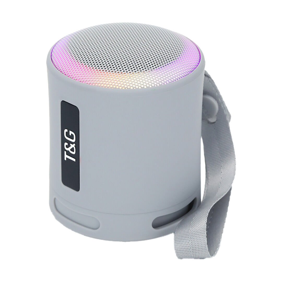 Tg TG373 Usb Sd Kart Fm Radyolu Bluetooth Destekli Taşınabilir Wireless Hoparlör Rgb Led Işıklı Ses Bombası Şarjlı