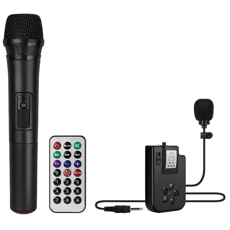 Magicvoice MV-2016 Max 175 W USB-SD-BT Siyah 1E-1Y Mikrofonlu Aktif Hoparlör taşınabilir