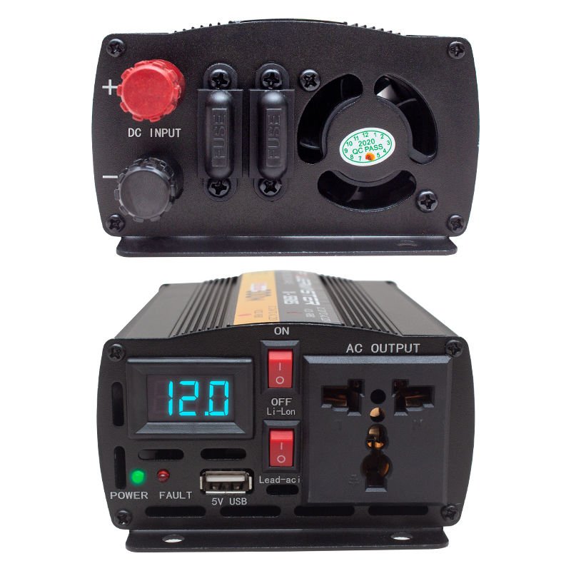 Powermaster 12-220V 12V 300W Modified Sinus İnverter 12 Volt 220 Volt Dönüştürücü Çevirici