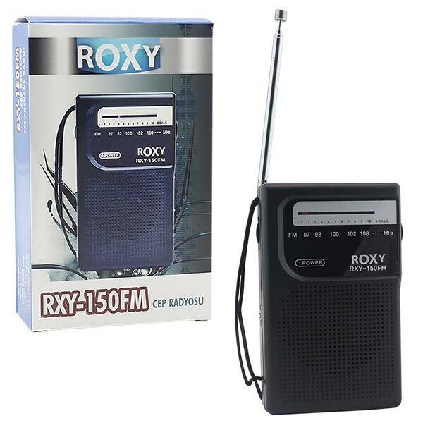 Roxy RXY-150FM Cep Tipi Mini Analog FM Radyo