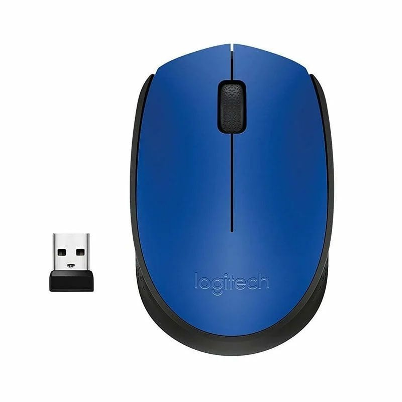 LOGITECH M171 USB KABLOSUZ MAVİ MOUSE