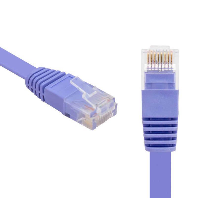 Powermaster Cat6 Ethernet Network İnternet Kablosu Yassı Flat Kablo 3 Metre