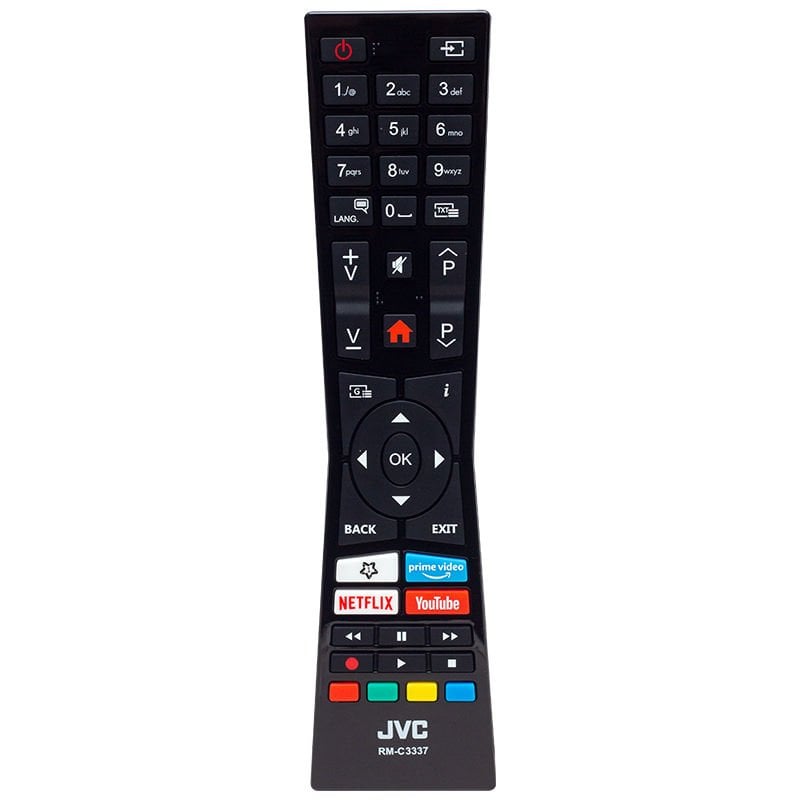 Kl Vestel Rc A2 43100P - Jvc RM-C3337 Netflıx-Youtube-Prime Video Tuşlu Lcd-Led Tv Kumanda