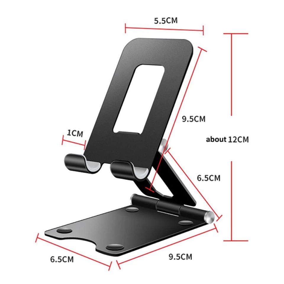 Powermaster Universal Masaüstü Cep Telefonu Tablet Tutacağı Masa Üstü Stand Tablet Tutucu