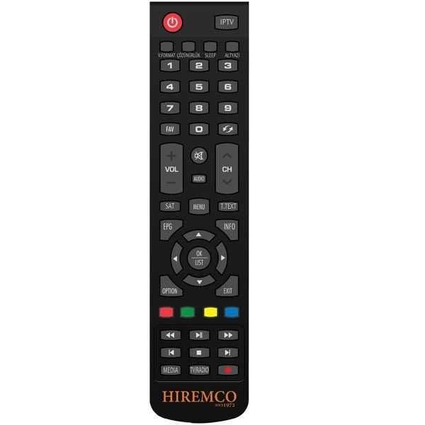 Ayt Hiremco Turbo IP Magbox İp Discovery Arnix Uydu Alıcı Kumandası Uzaktan Kumanda