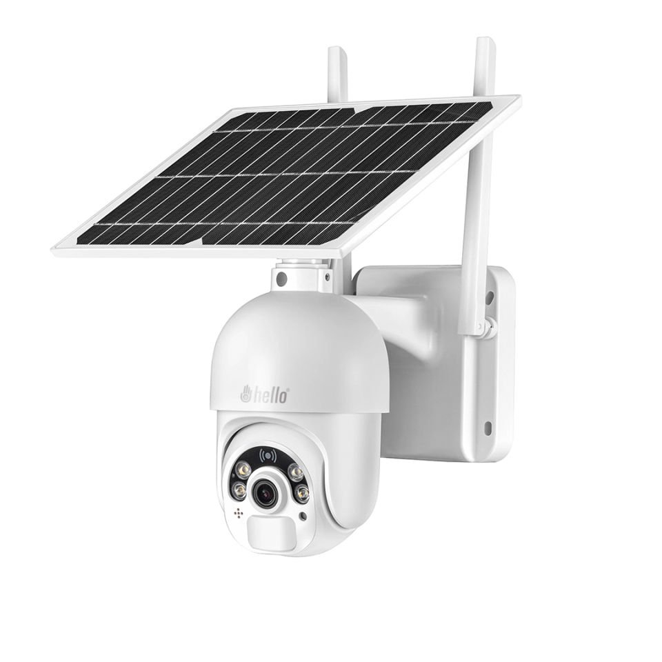 Hello WS-Q702E 2 MP Tuya Program Destekli Solar Güneş Enerjili Wifi İp Kamera Dış Mekan Cep Telefonundan İzlenir