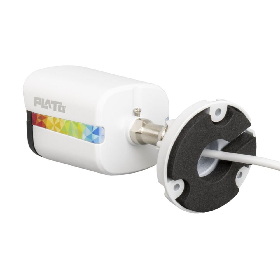 Plato PL-22995 5 mp Color Vu Mikrofonlu 3.6 Mm 3 Atom Led Metal Kasa Ahd Bullet Kamera