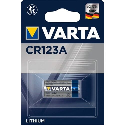 Varta CR 123A 3 Volt Lityum Pil Tekli