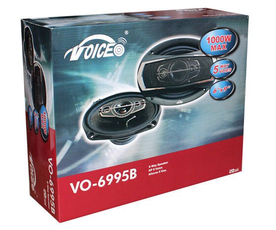 Magicvoice Ts-A6987 6x9 1000-1800 Watt Oval Oto Hoparlör Araç Ses Sistemi Hoparlörü 2 Adet