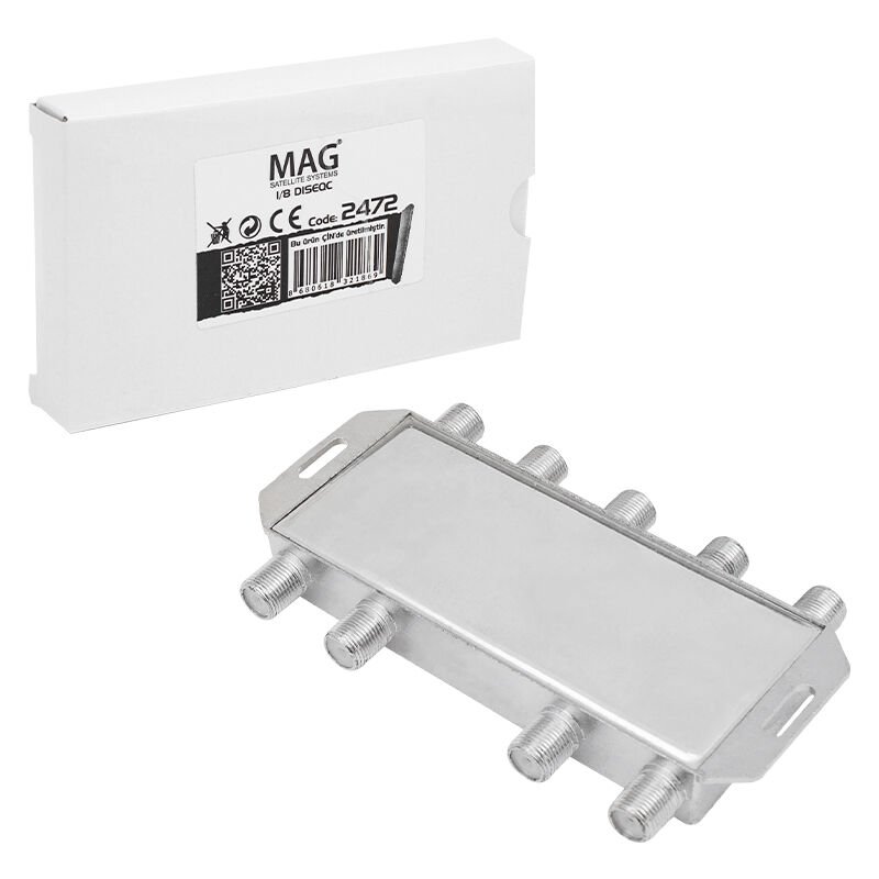 Ayt Mag 5-2050 Mhz 1/8 Uydu Anten Dağıtıcı  Çoğaltıcı Çoklayıcı Diseqc Switch