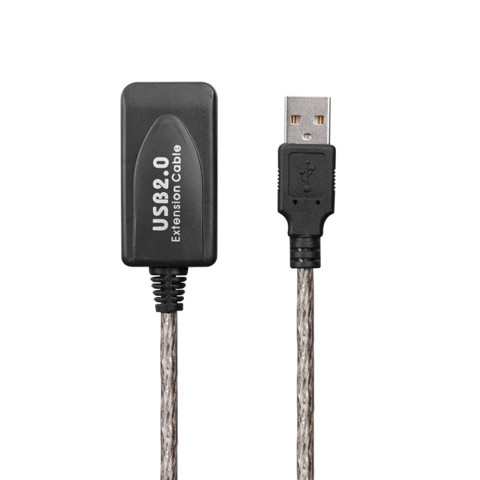 Ayt S-Link USB Uzatma Kablosu 10 Metre Usb 2.0 480 Mbps Veri Aktarım Hızı