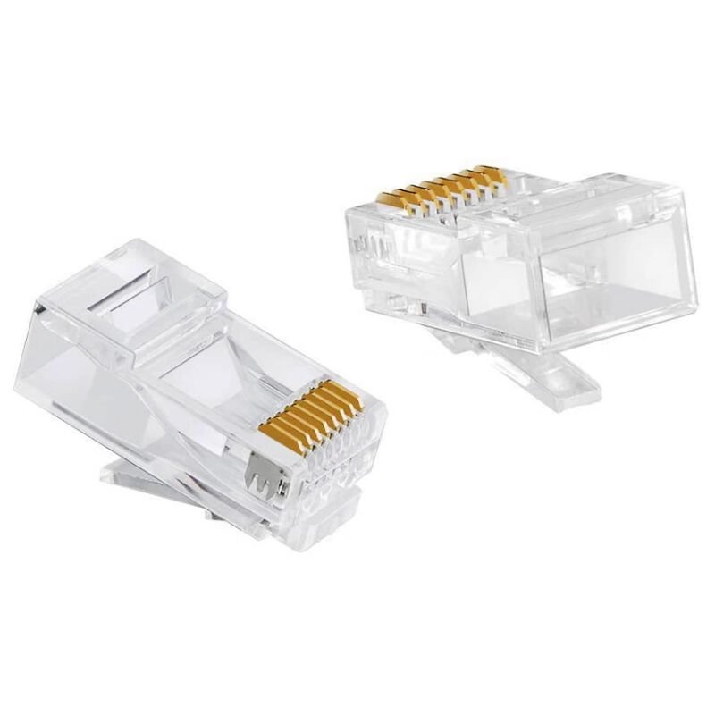 Powermaster RJ 45 Cat6 Soket 8P/8C 100 Adet Ethernet Soketi İnternet Jack