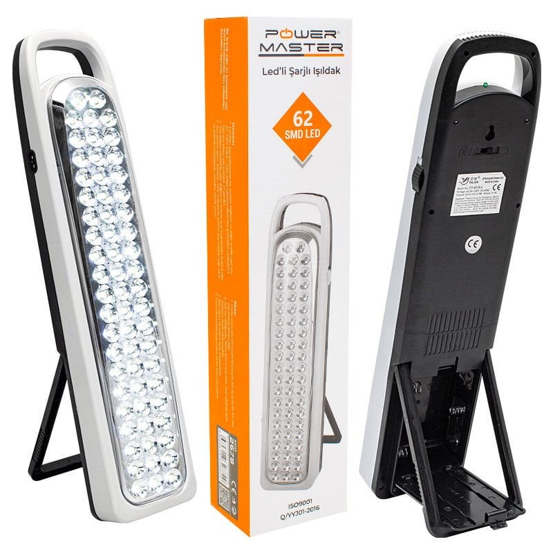 POWERMASTER YAJIA YJ-6828A 62 SMD LEDLİ ŞARJLI IŞILDAK