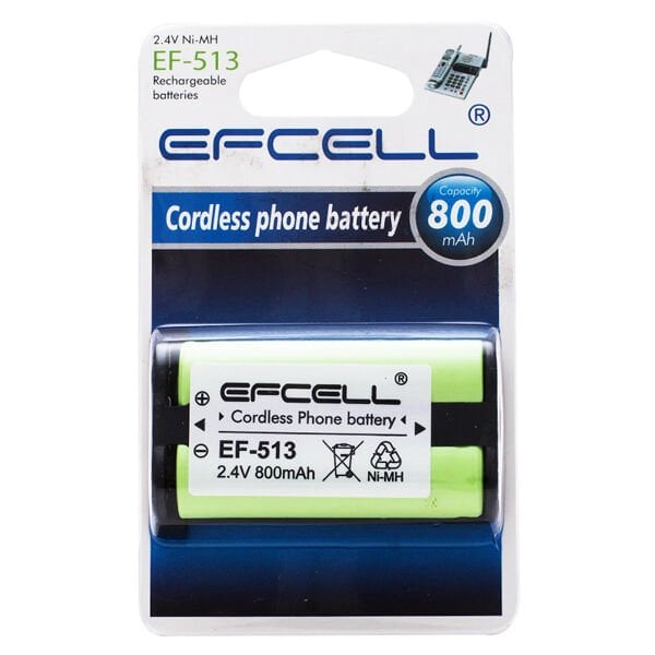 Efcell EF-513 2.4V 800 Mah Telsiz Telefon Pili