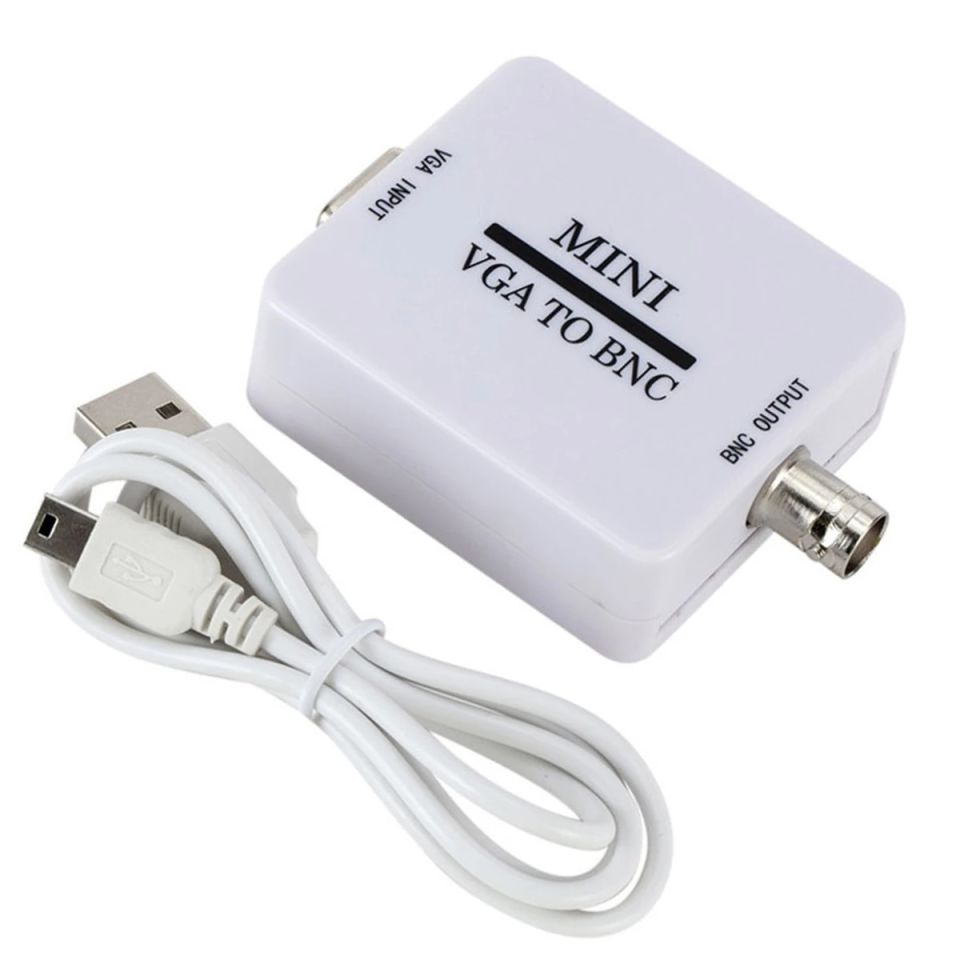 Ayt Powermaster PM-14365 VGA to BNC Çevirici Dönüştürücü Adaptör Kamera Soket Dönüştürücü