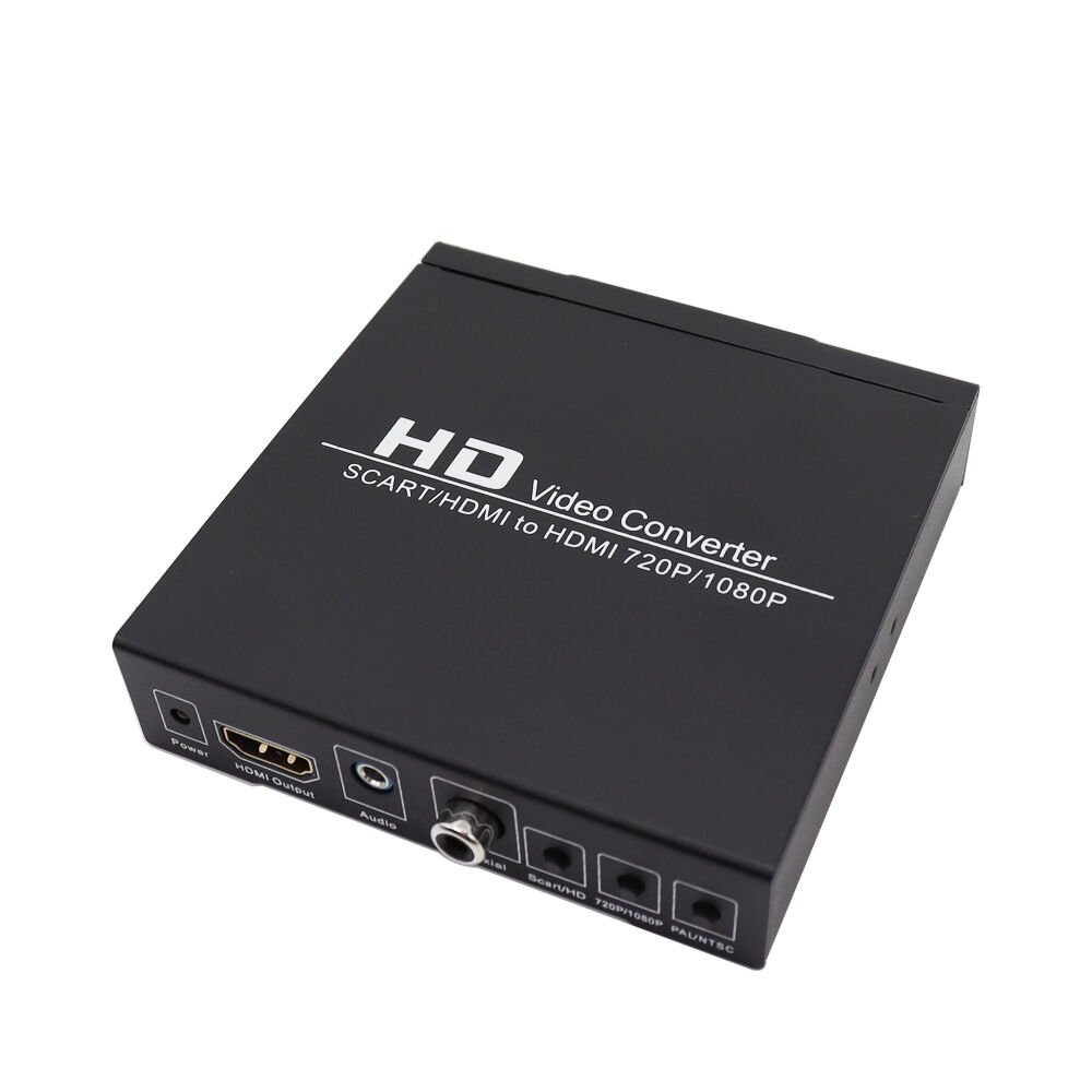 Powermaster PM-14366 Adaptörlü Scart-HDMI to HDMI Çevirici Dönüştürücü Converter