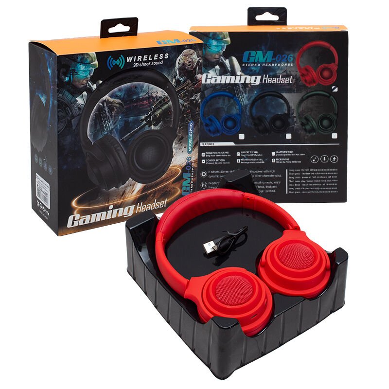 Powermaster GM-026 Gaming Oyuncu Mikrofonlu Bluetooth Kablosuz Kulaklık