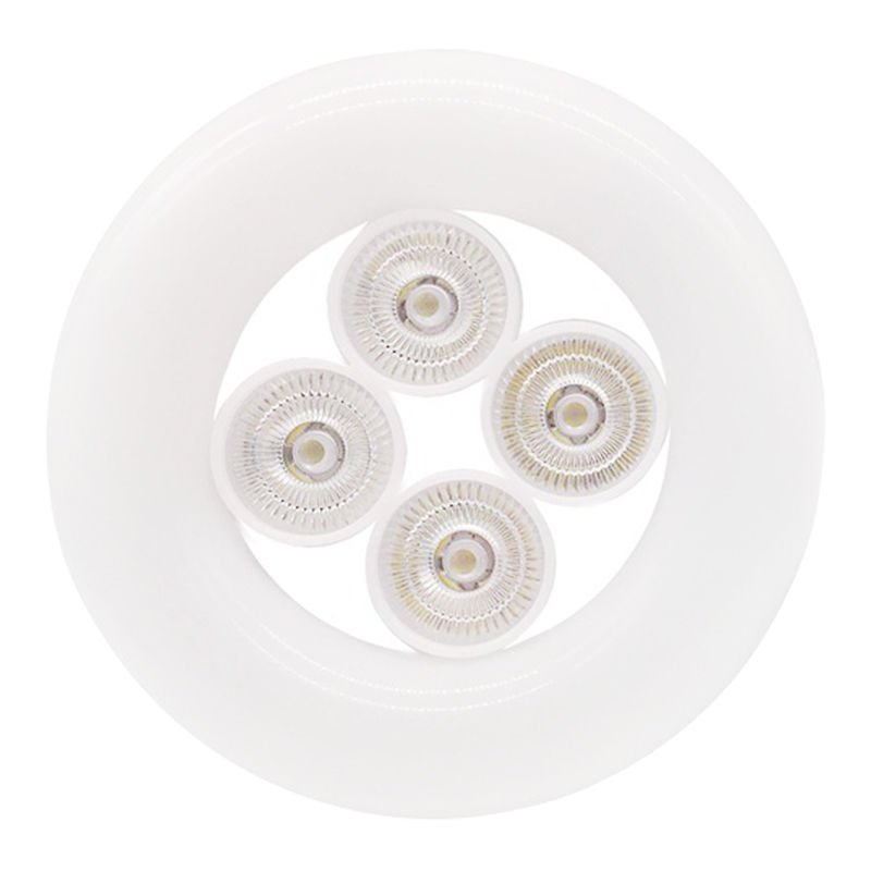 Ayt Powermaster Beyaz E27 Duy 48 Watt 4 Lü Ufo LED Lamba Aydınlatma Enerji Tasarruflu