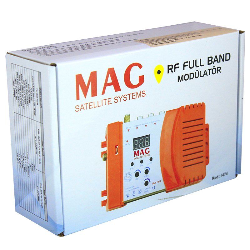 Ayt Mag 1474 RF Full Band Modülatör