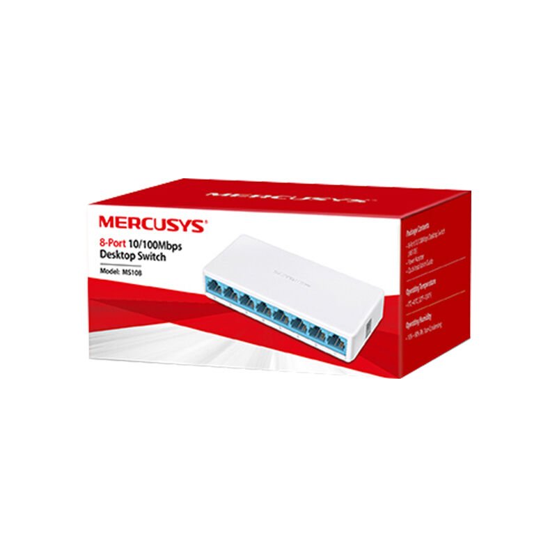 TP-Link Mercusys MS108 10 100 Mbps 8 Port Ethernet Switch