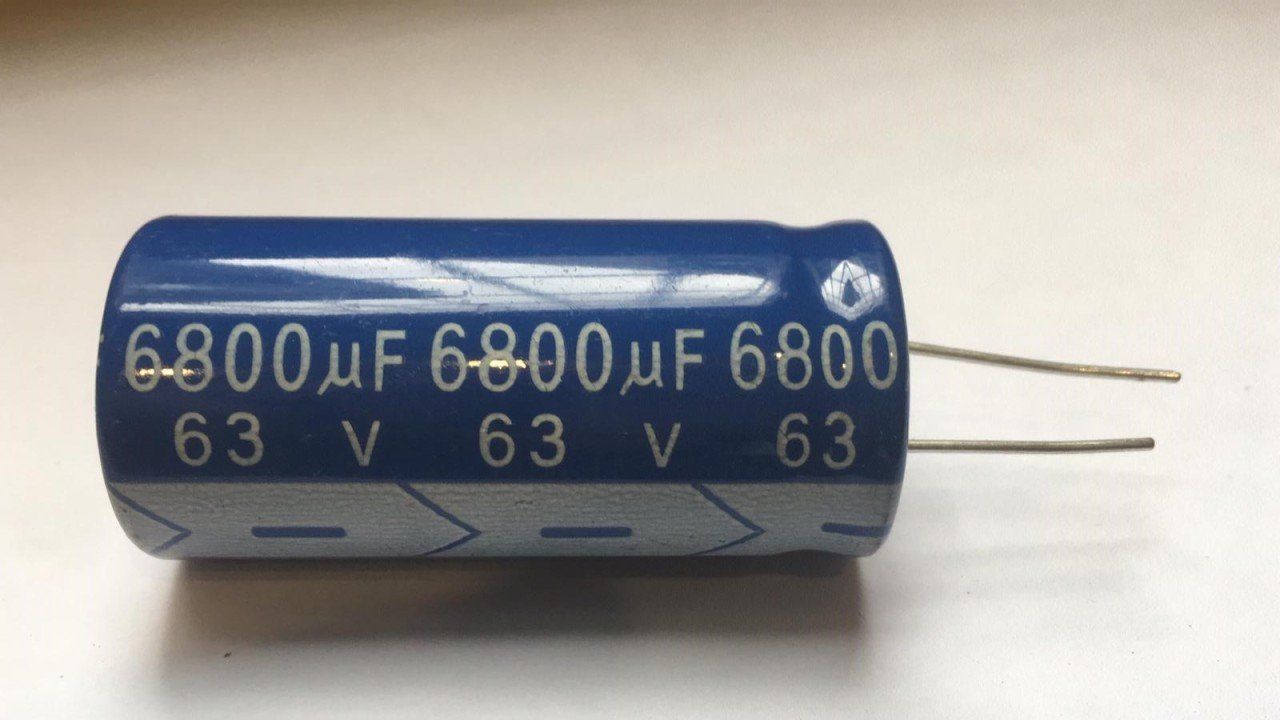 6800UF 63V 105C    ELEKTROLİTİK ALÜMİNYUM KONDANSATÖR
