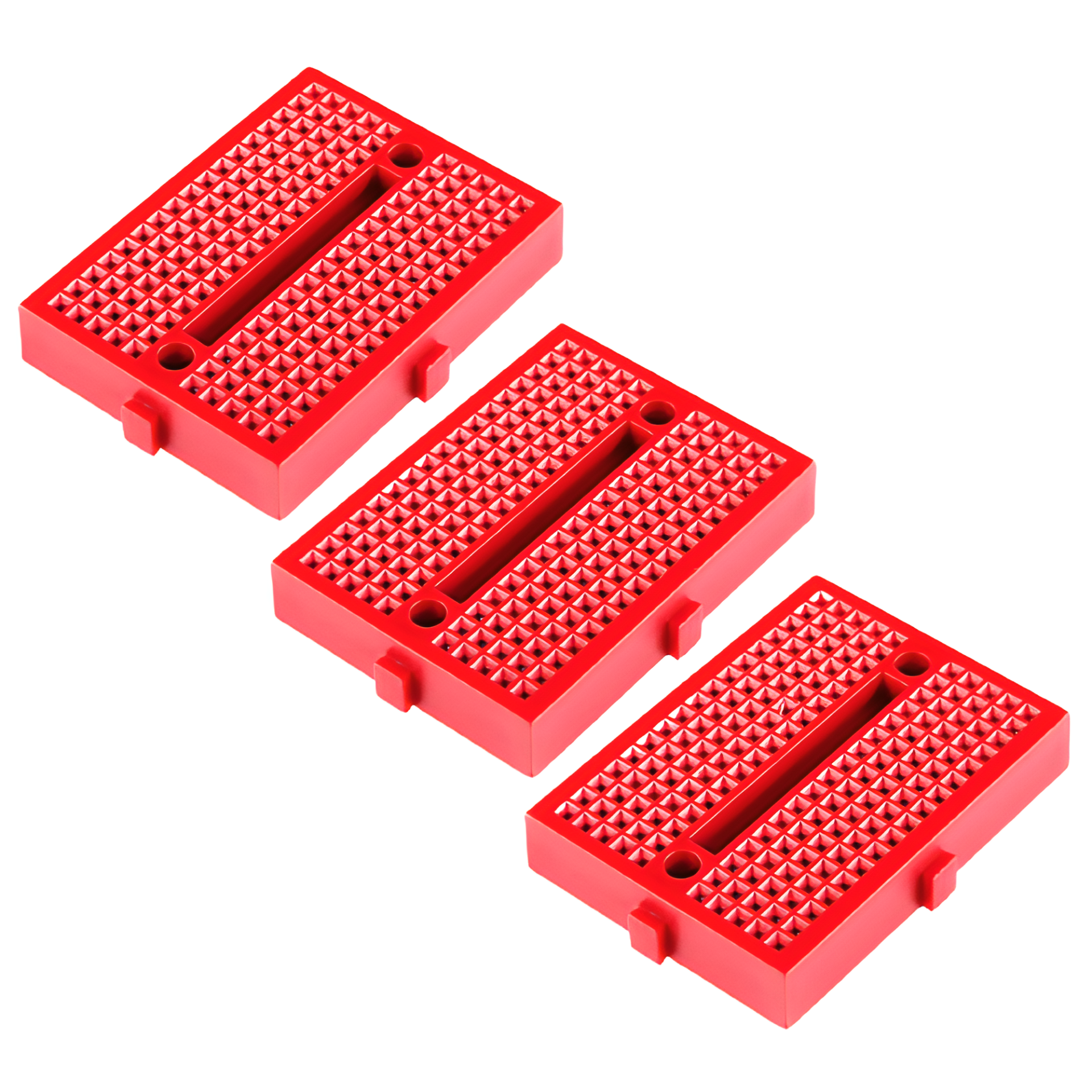 5 ADET KIRMIZI - SYB-170 MİNİ BREADBOARD 170 NOKTALI MİNİ BORD