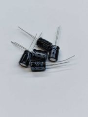 220UF 35V 105C 8X12 ELEKTROLİTİK ALÜMİNYUM KONDANSATÖR - 50 ADET