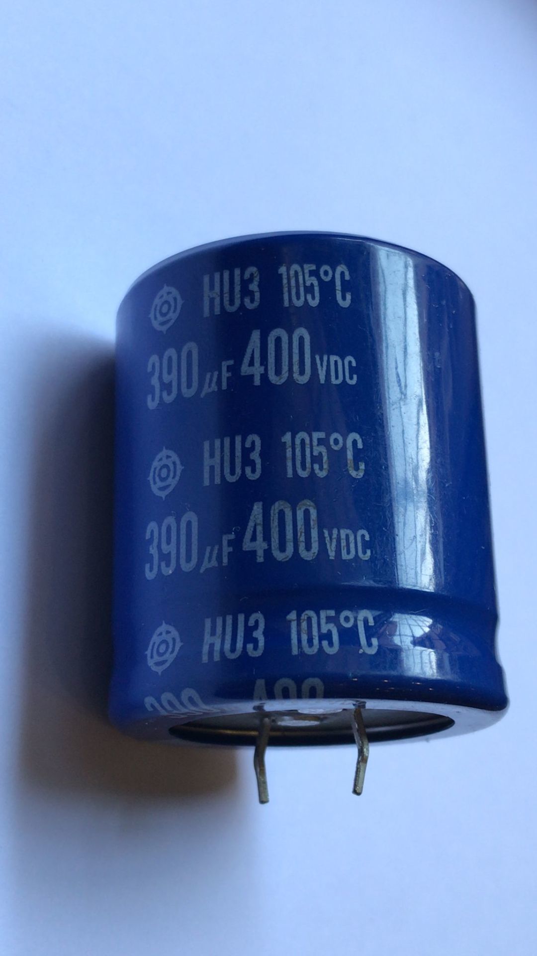 390UF 400V 105C ALÜMİNYUM KONDANSATÖR